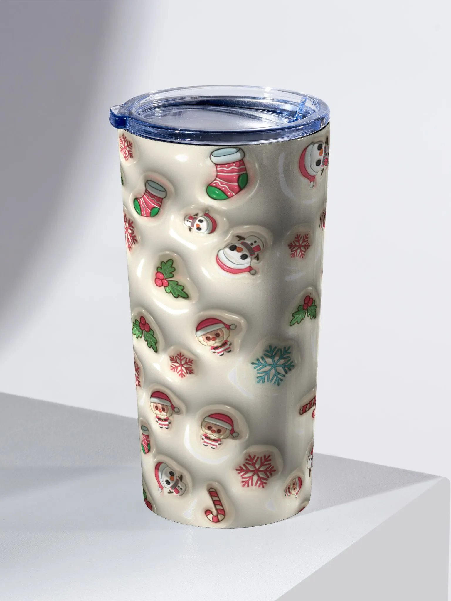 Little Santa Snowman Stainless Steel Tumbler product image (2)
