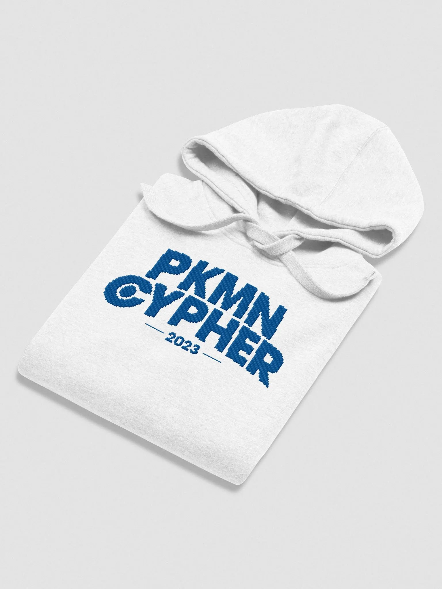 Cypher Logo Hoodie (Blue Embroidered) product image (5)