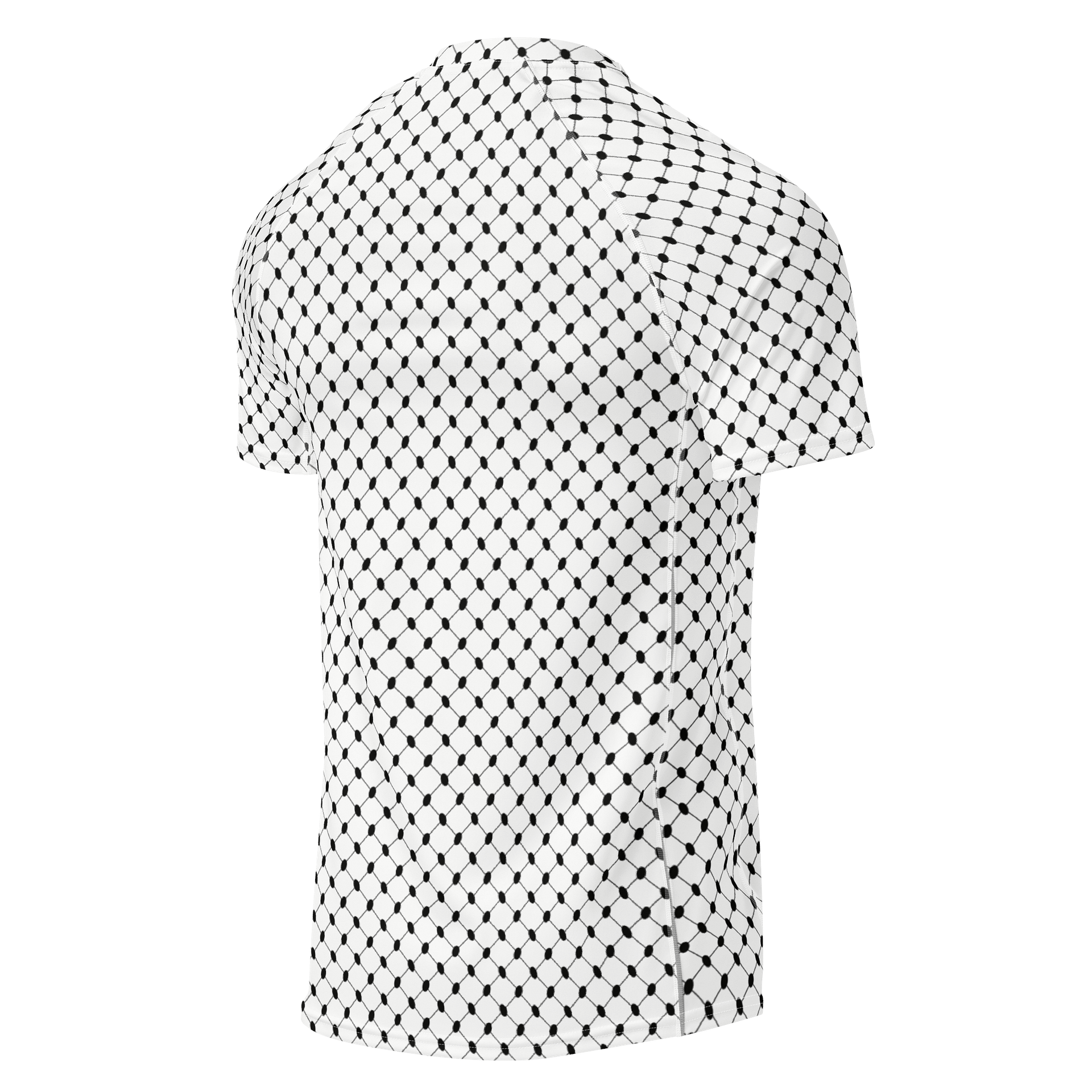 Keffiyeh Men's Short Sleeve Rash Guard Shirt product image (2)