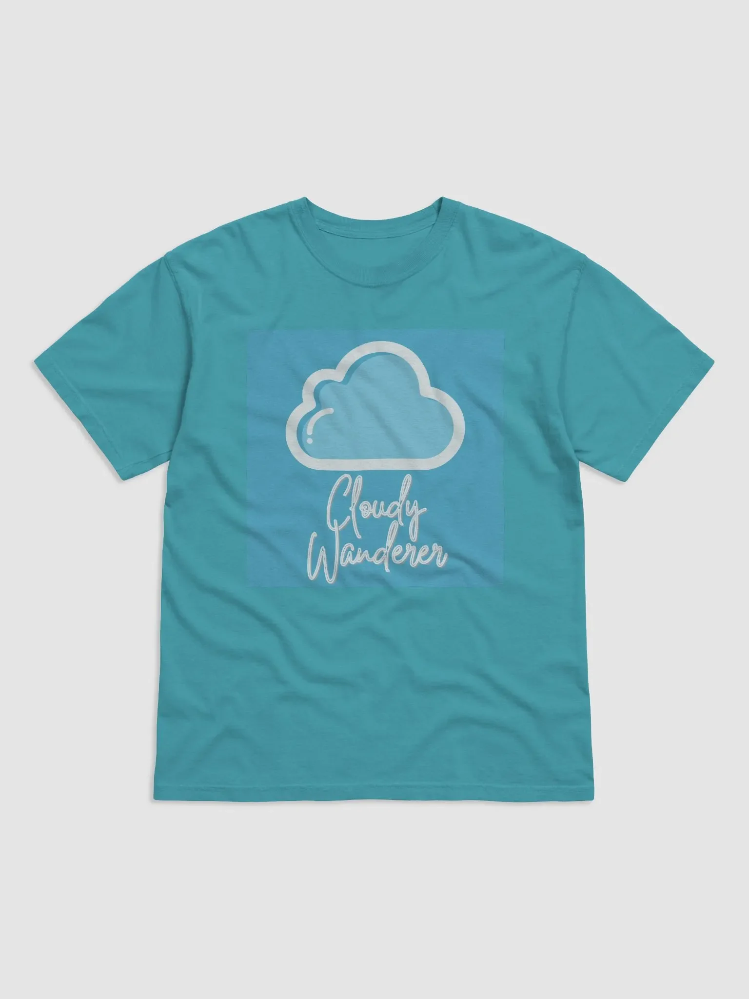 Cloudy Wanderer Cotton T-Shirt product image (1)
