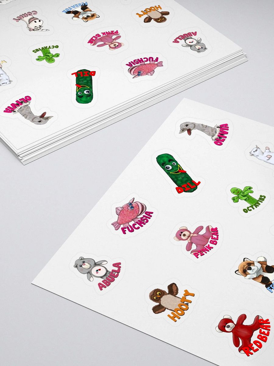 The Rest of the KidTime Gang Sticker Sheet product image (4)
