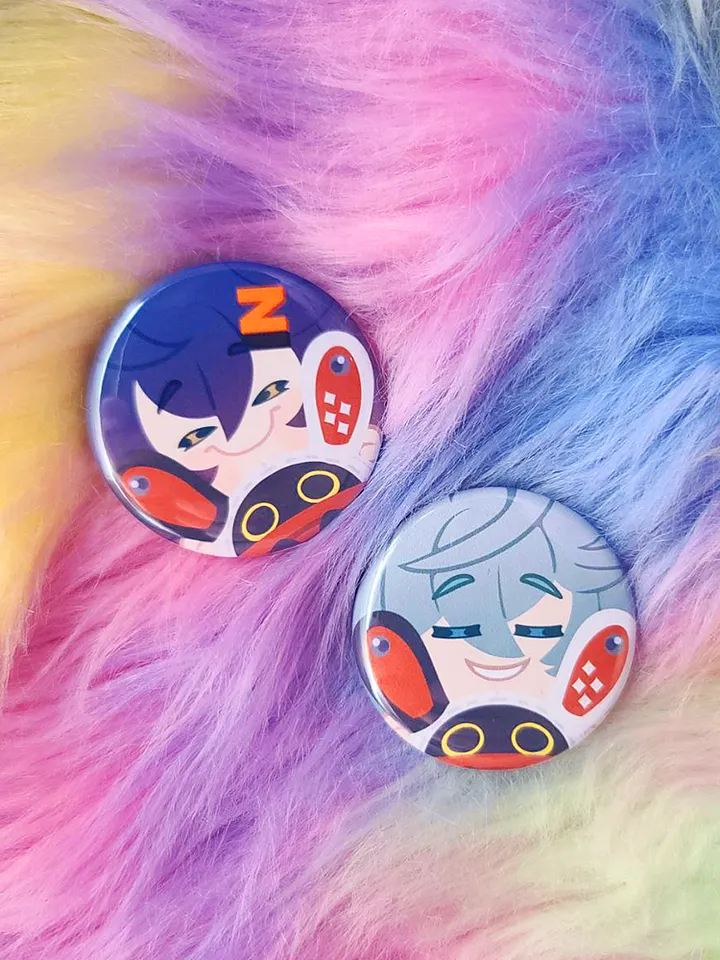 Gacha Zone Zero | Button Set product image (2)