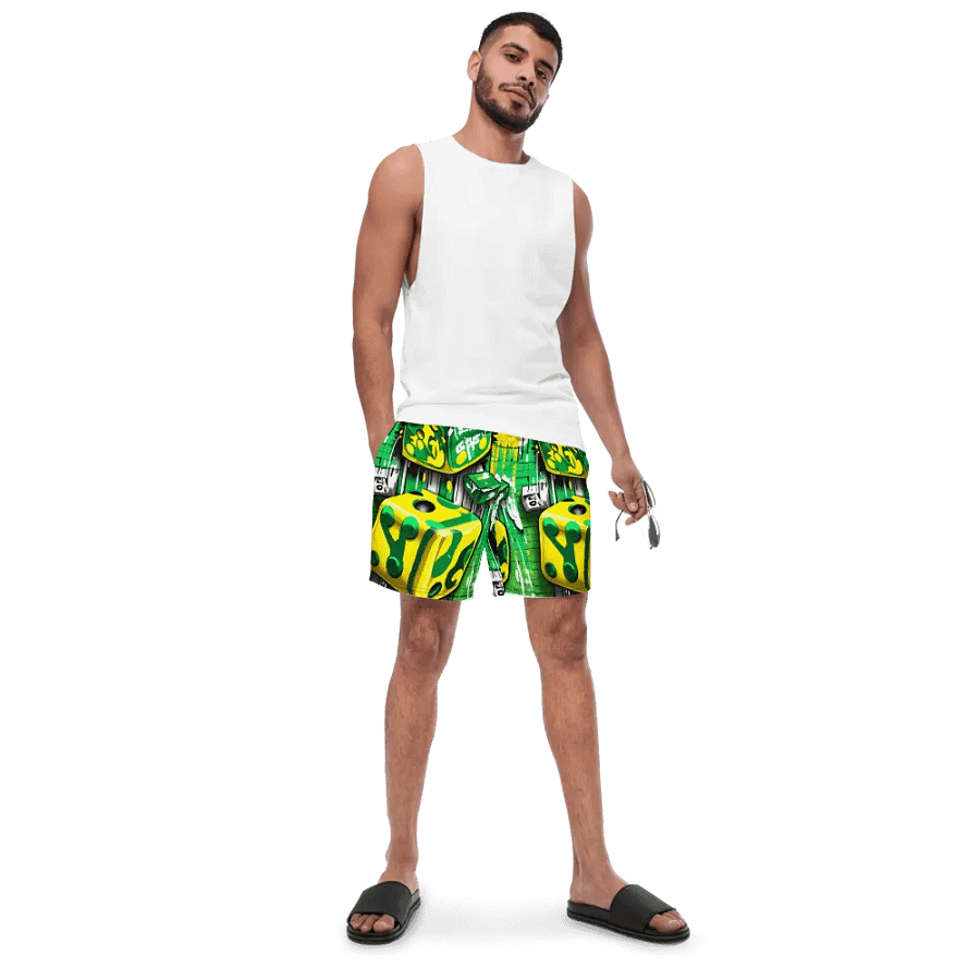 Graffiti Dice All-Over Swim Shorts product image (4)