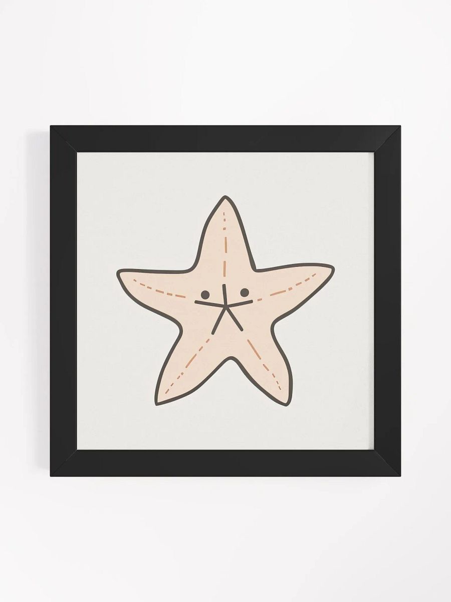 Delightful Starfish Framed Poster product image (7)