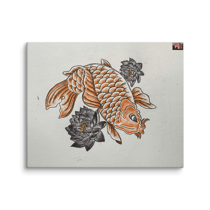 "Koi Fish" Canvas Print product image (2)
