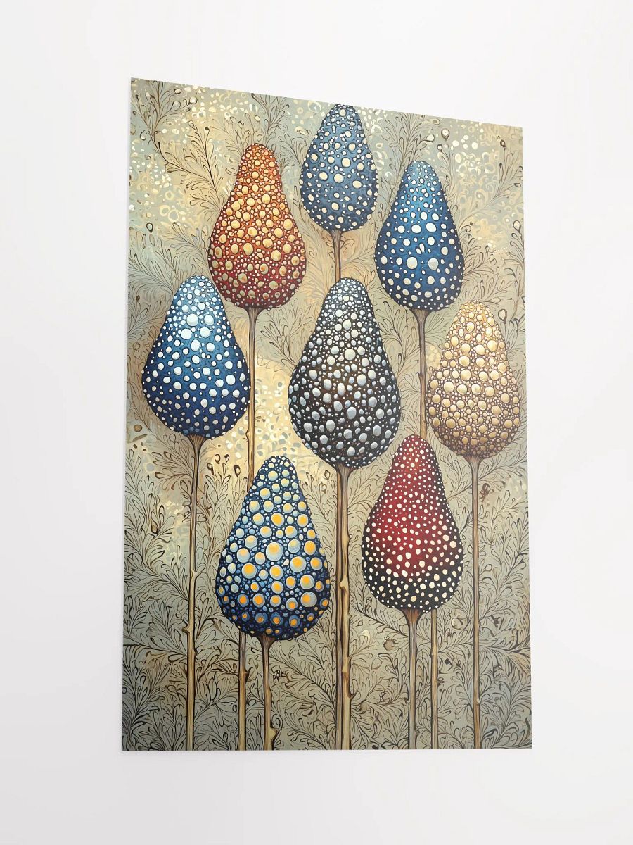 Celestial Pods: Dreamy Poster of Mystical Forest Fruits product image (2)
