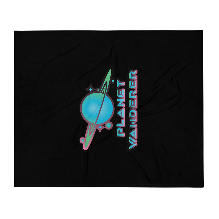 Planet Wanderer throw blanket product image (1)