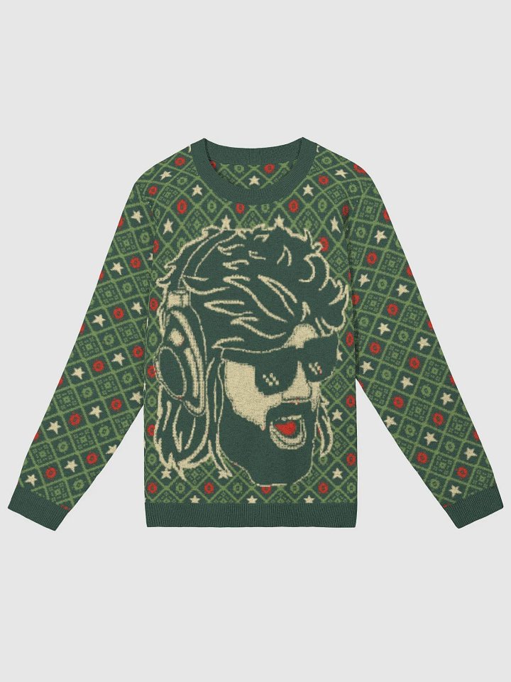 Dixmas Mullet Sweater - Green product image (1)