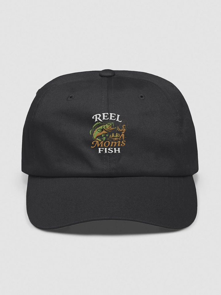 Reel Moms Fish Embroidered Hat – Funny Vintage Fishing Cap for Moms product image (3)