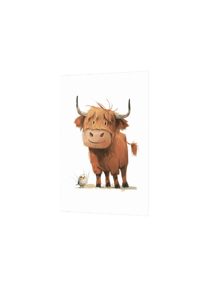 Highland Cow and Best Friend, Farm Themed Nursery product image (13)