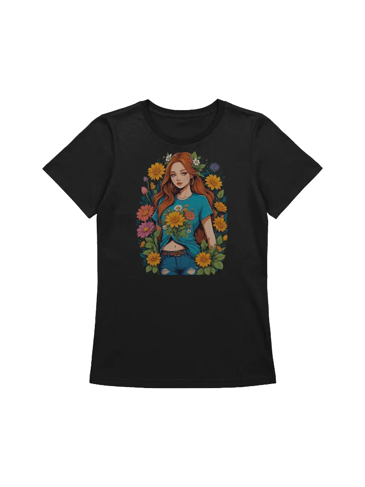 Bloomcore Flower Girl v1 - Bella Canvas Women's Supersoft Relaxed-fit T-Shirt product image (2)