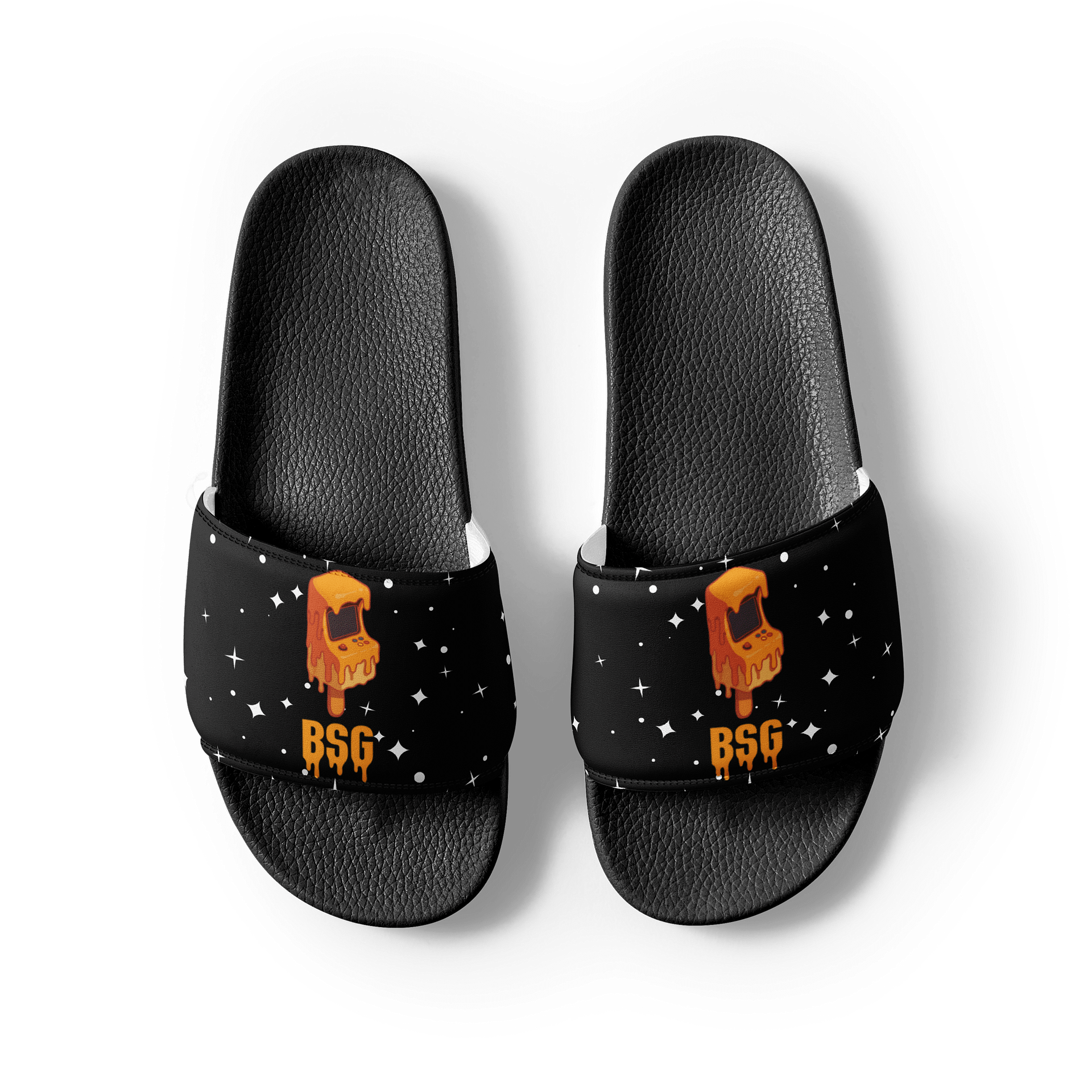 LIMITED SPARKLE BLACK Melty BSG Slides (MENS SIZES) product image (4)
