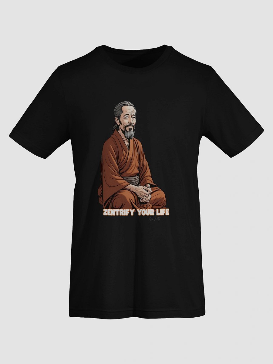 Alan Watts “Zentrify Your Life” Monk Tee product image (7)
