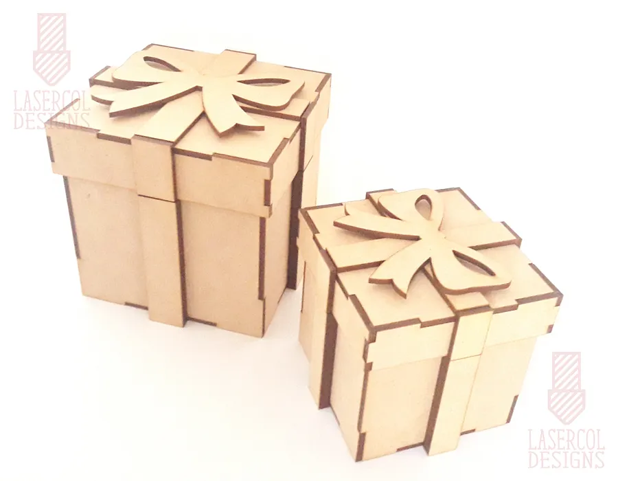 Gift Box (Two Sizes) - Laser Cut Files product image (10)