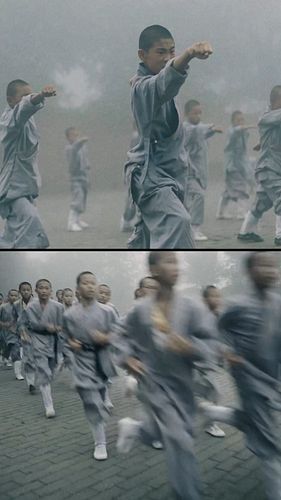 Foggy training day and @hennyeleonora teaching a young Shaolin student a new handshake. 

Footage from the Shaolin Training C...