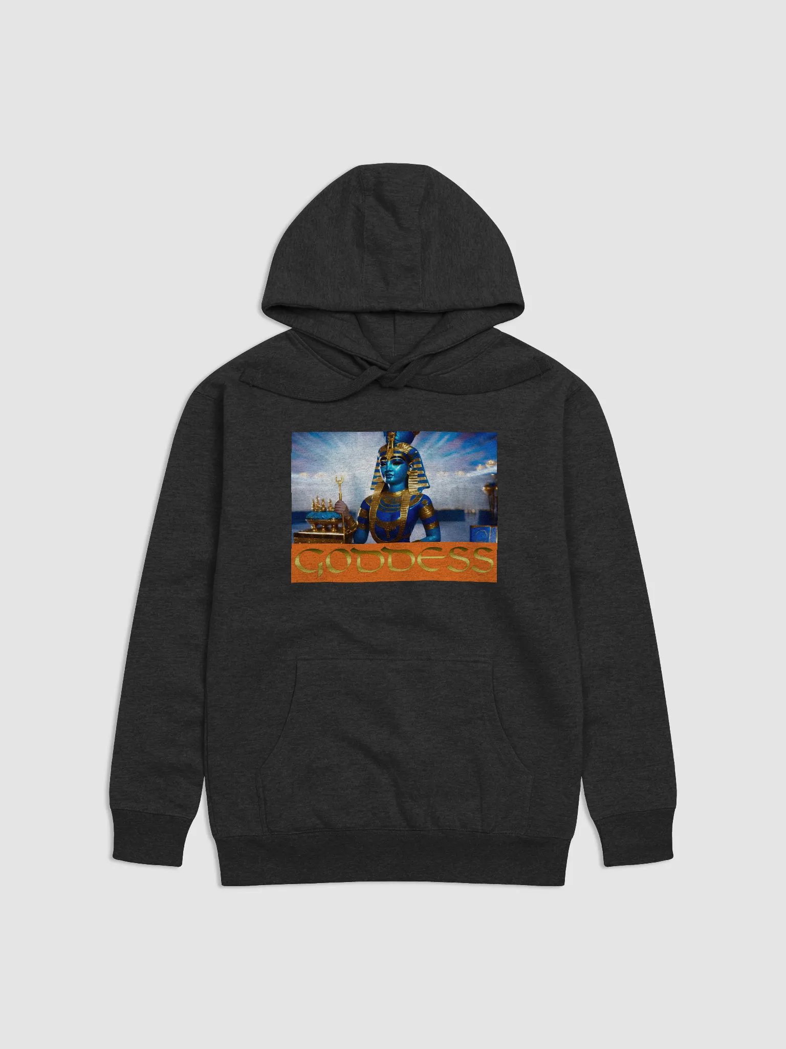 Deekstar Gold Goddess 3 Cotton Heritage Unisex Premium Hoodie product image (1)