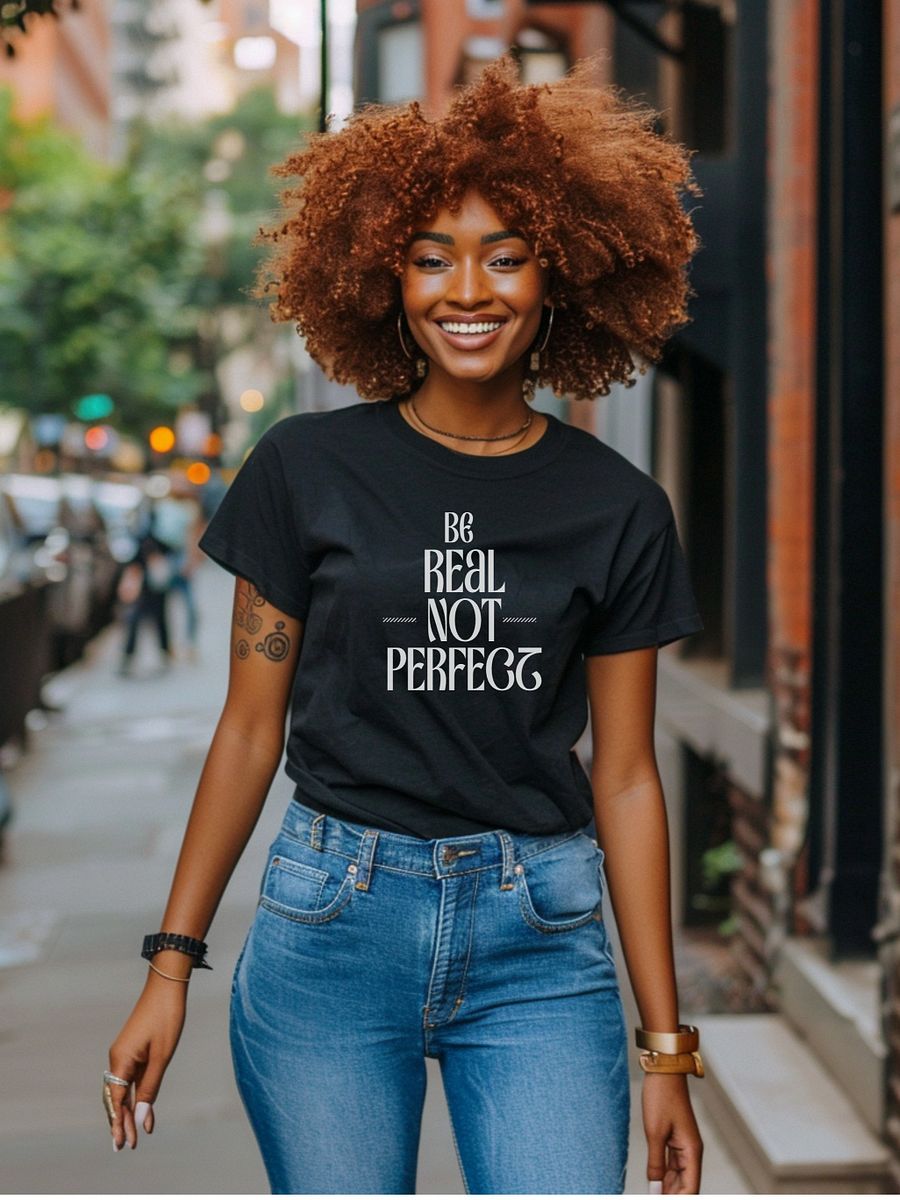 Be Real Not Perfect Tee product image (1)