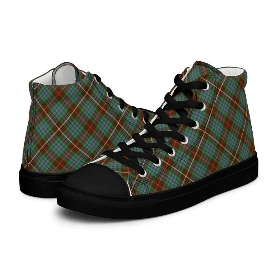 Fraser Hunting Tartan Men's High Top Shoes product image (8)