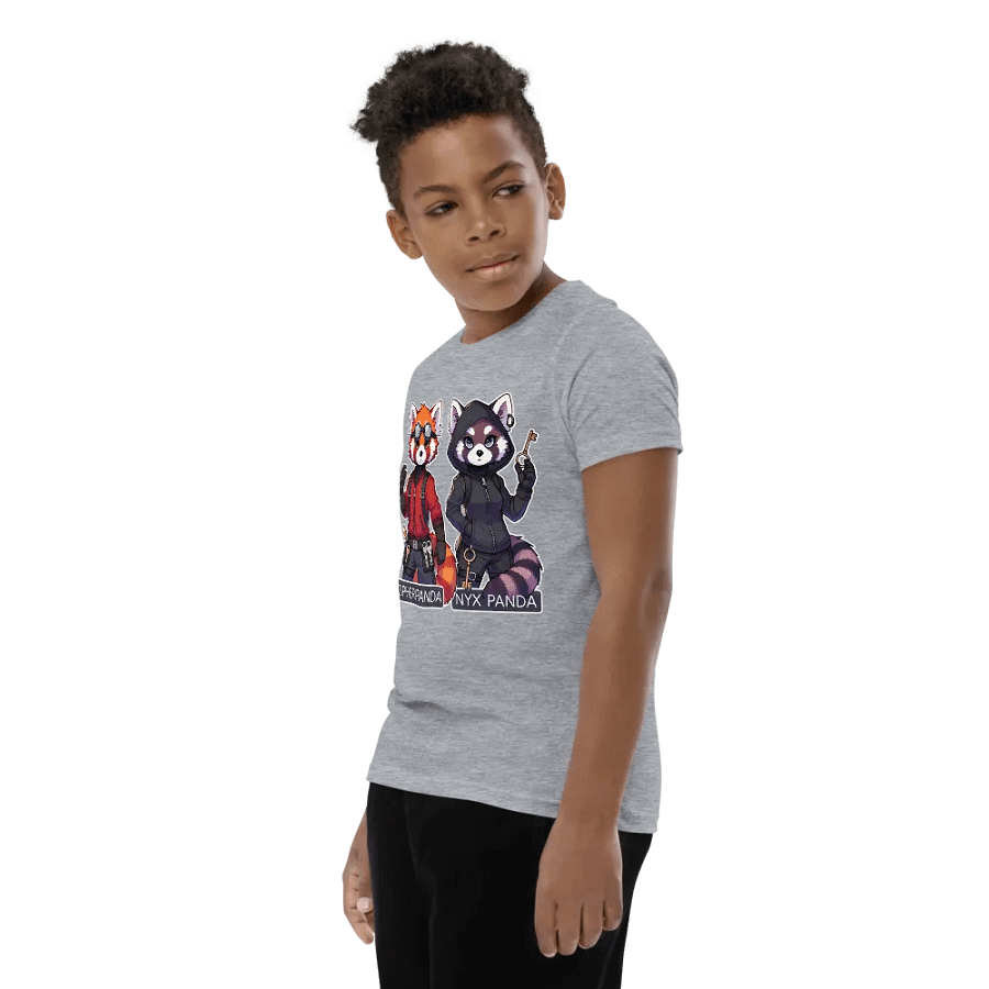 Nyx and Cipher Panda youth Tshirt product image (165)