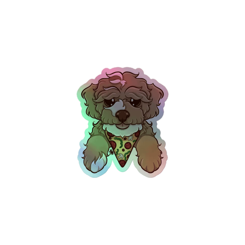 PIZZA MAN STICKER product image (1)