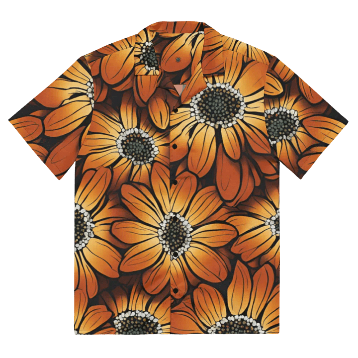 Sunset Blooms Hawaiian Shirt product image (2)