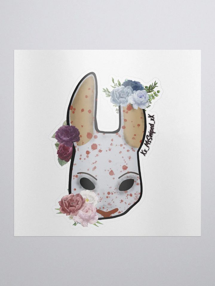 Bunny snipes stickers product image (1)