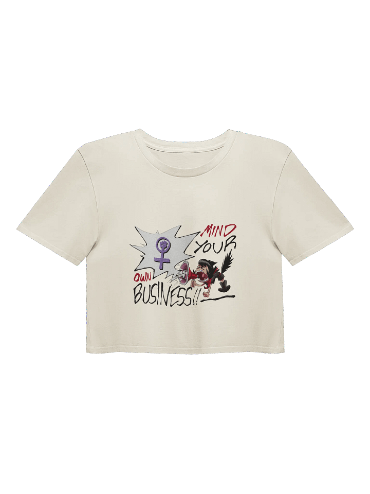 Alunya - “Mind Your Own Business!!” Crop Top product image (1)