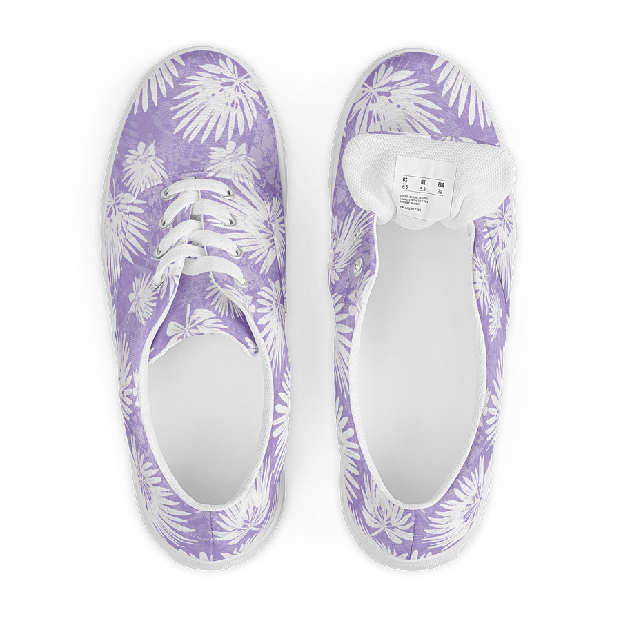 Palm Leaf Paradise Lace-Up Shoes product image (7)