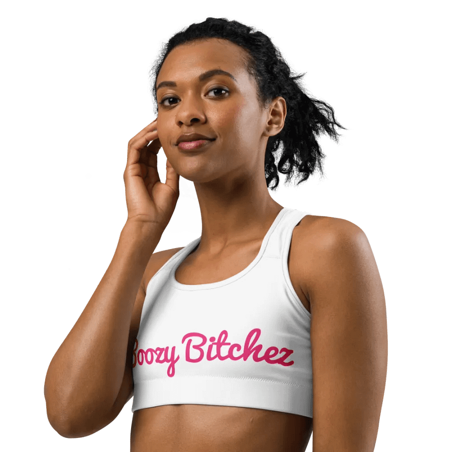 Boozy Bitchez Sports Bra product image (4)