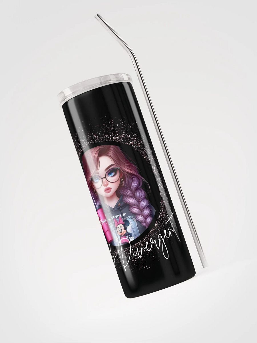 Lady Divergent #Daretobedifferent Tumbler product image (3)