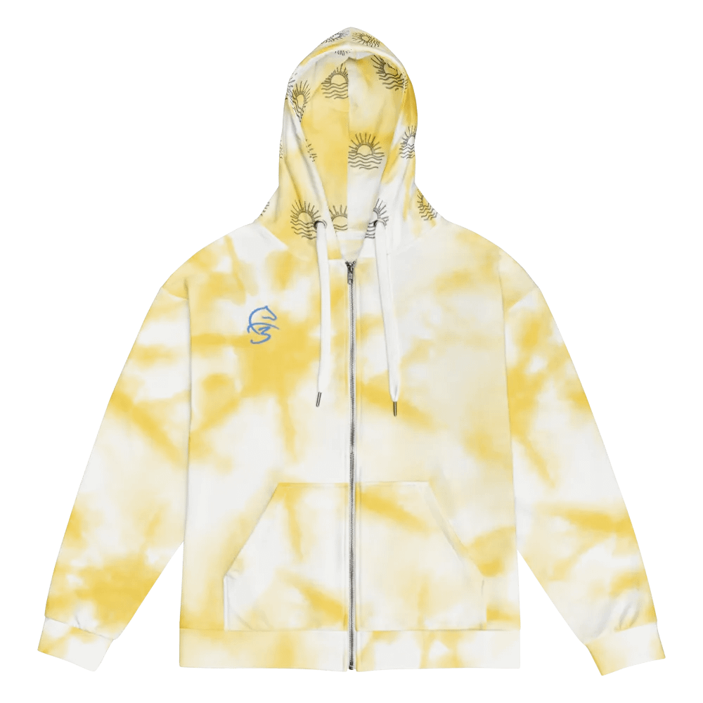 F3 Sunset Unisex Zip Hoodie ( Yellow ) product image (7)