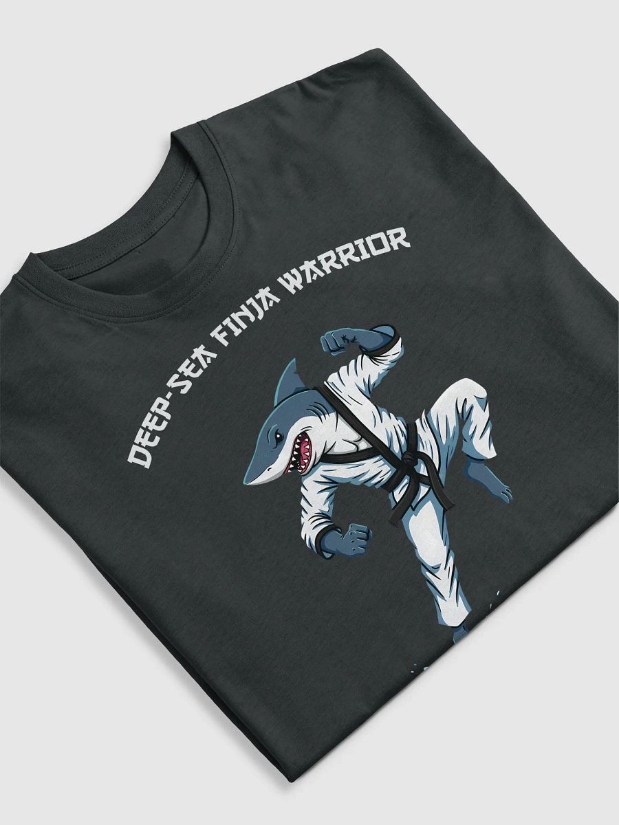 Deep-Sea Finja Warrior – Funny Shark Karate T-Shirt product image (17)