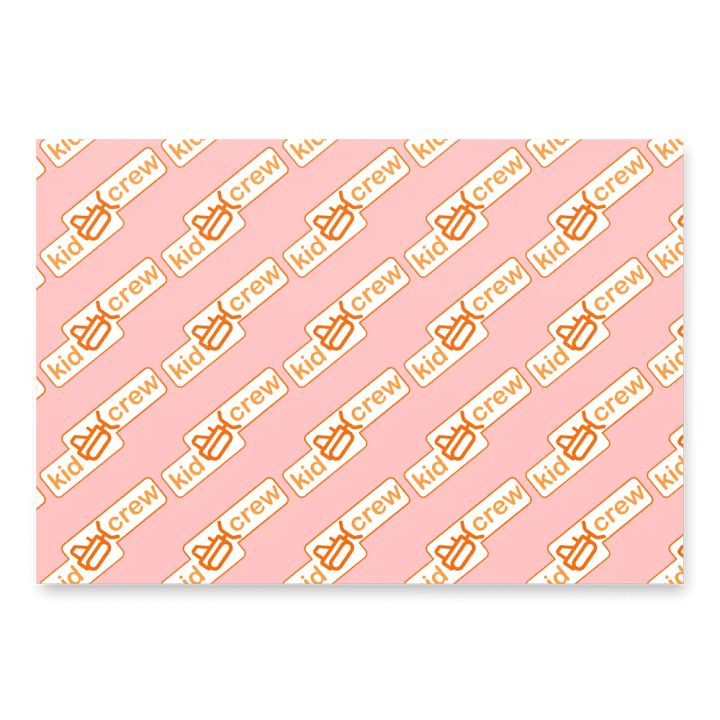 Blush color gift wrap - 3 sheets product image (1)