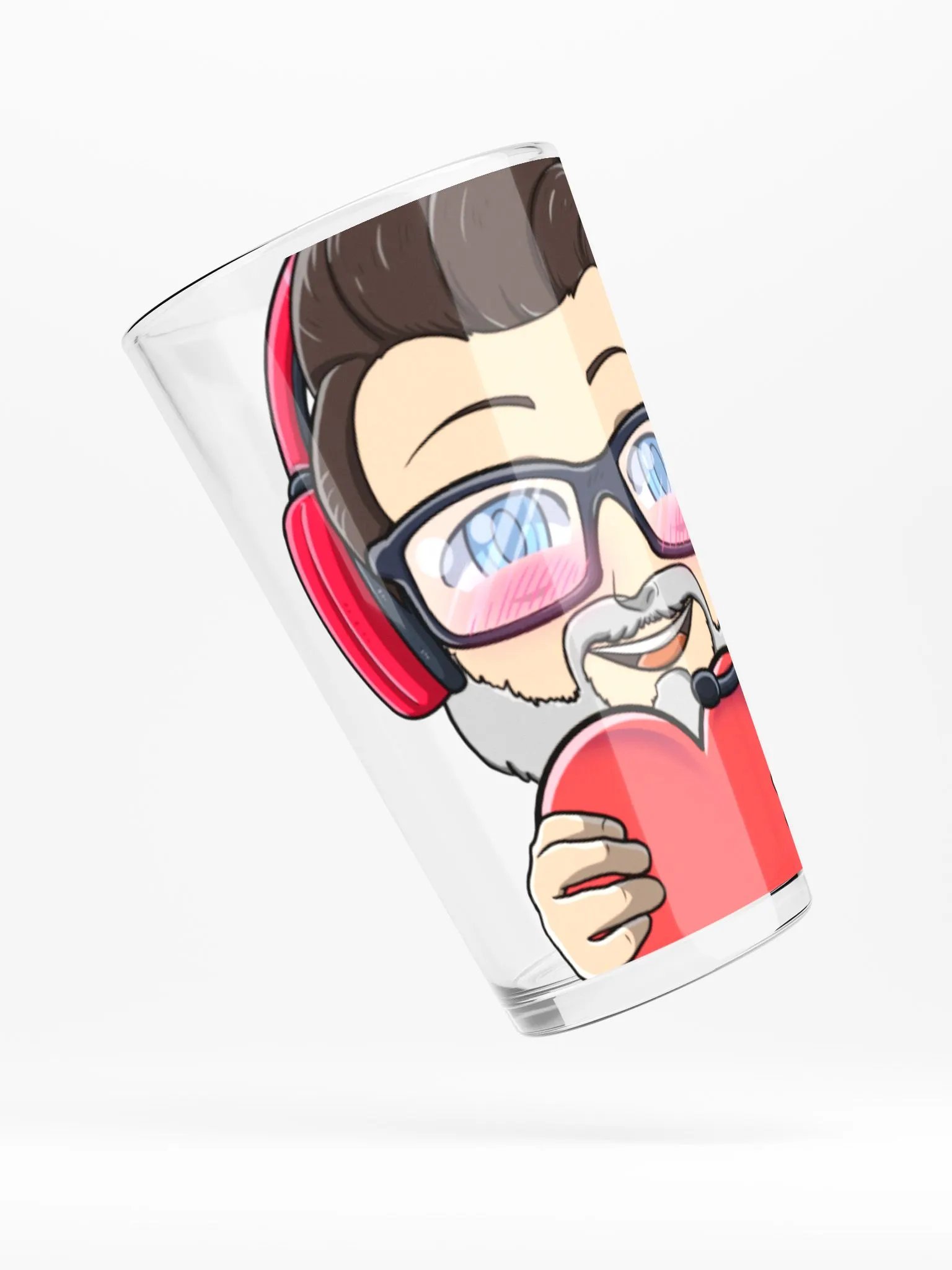 Ricky Love Emote Pint Glass product image (4)