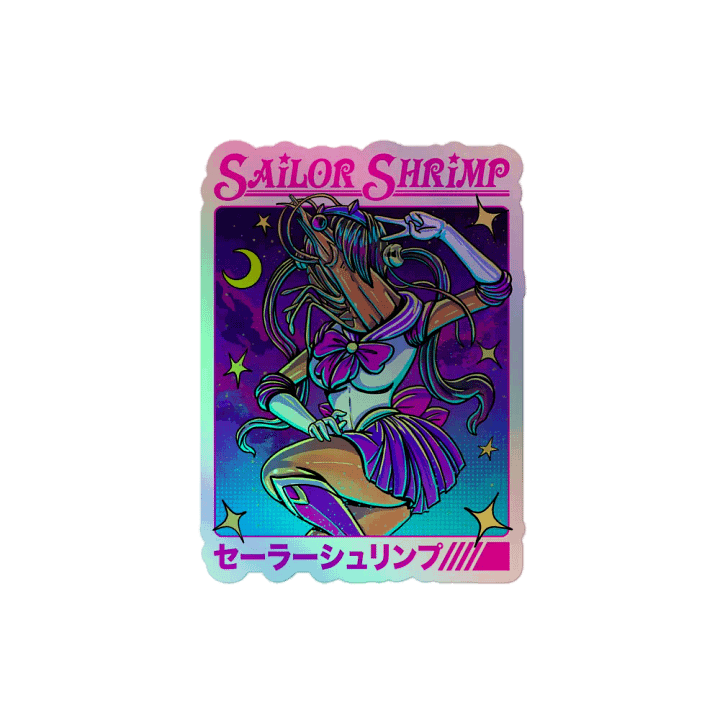 Holo Sailor Shrimp Sticker product image (1)