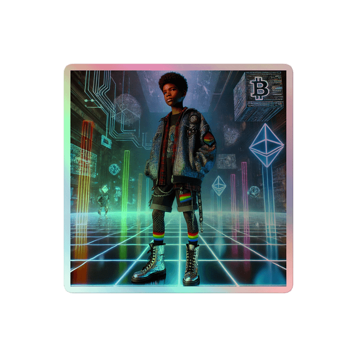 Meta Kid #3 Holo. Sticker product image (2)
