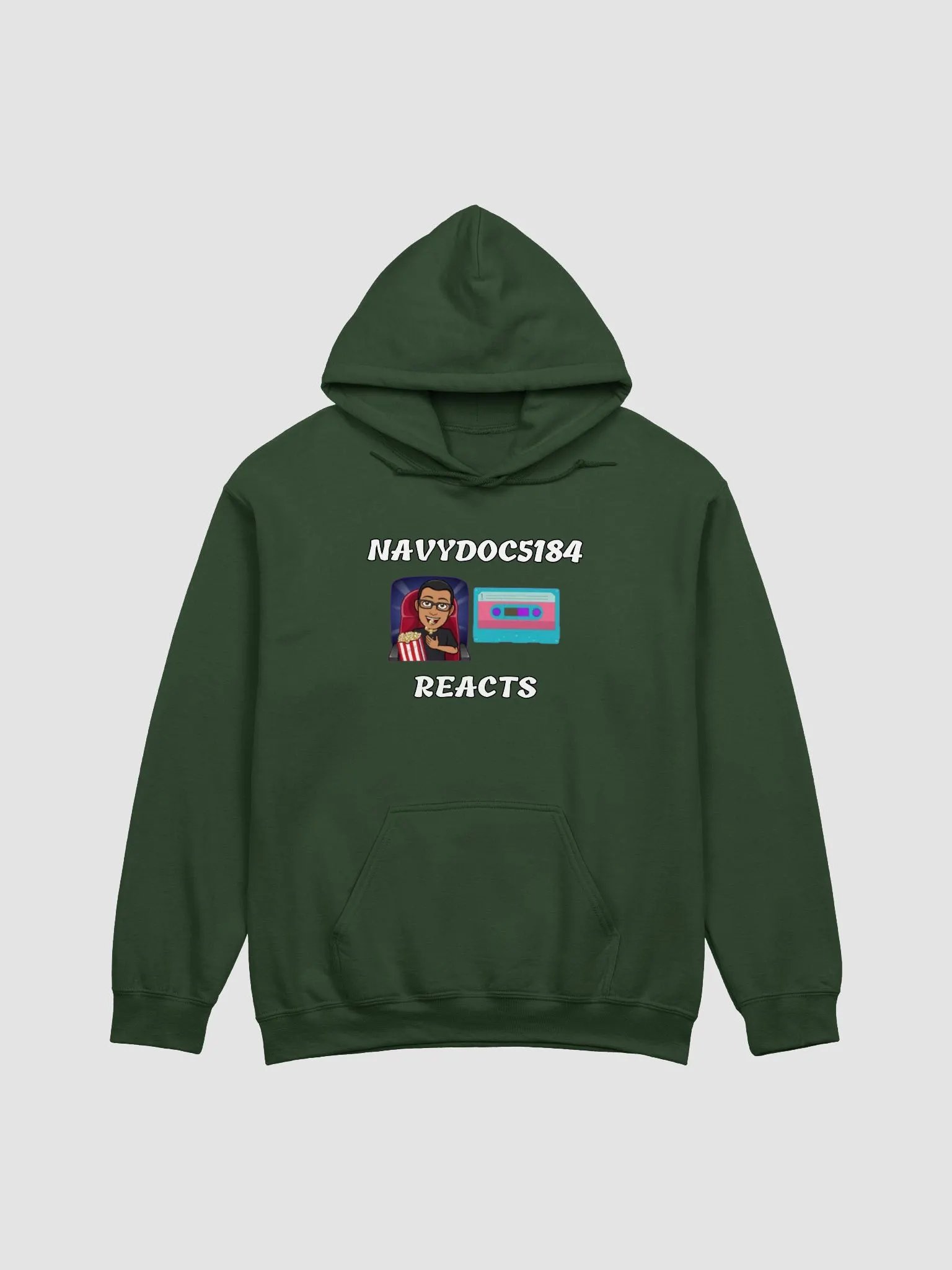 NavyDoc5184 Reacts Illustrated Hoodie product image (19)