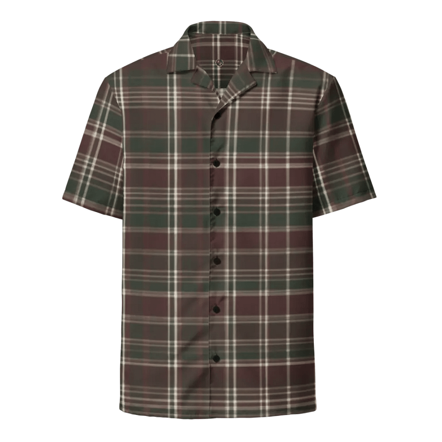 DARK GREEN MAROON PLAID product image (1)