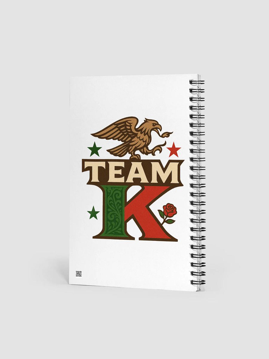 Team K Mexico Spiral Notebook product image (2)