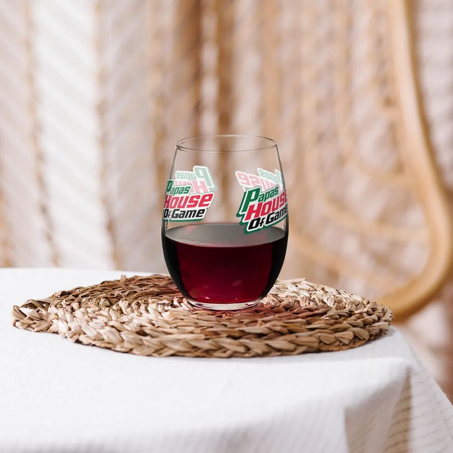 Papas House of Game Stemless Wine Glass product image (3)
