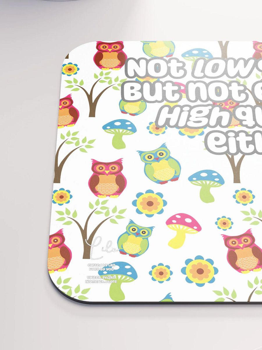Not Low Quality Mouse Mat - owls product image (6)