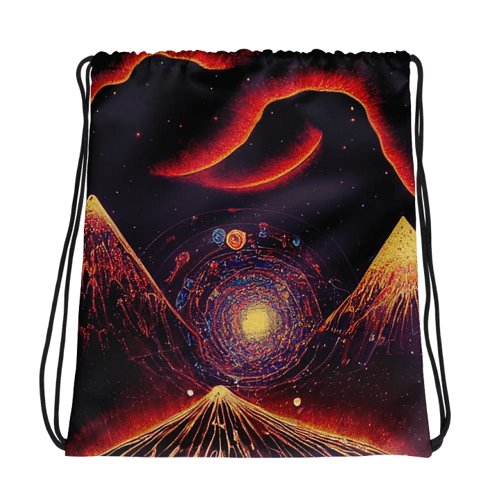 Vibrant Adventure Drawstring Backpack product image (1)