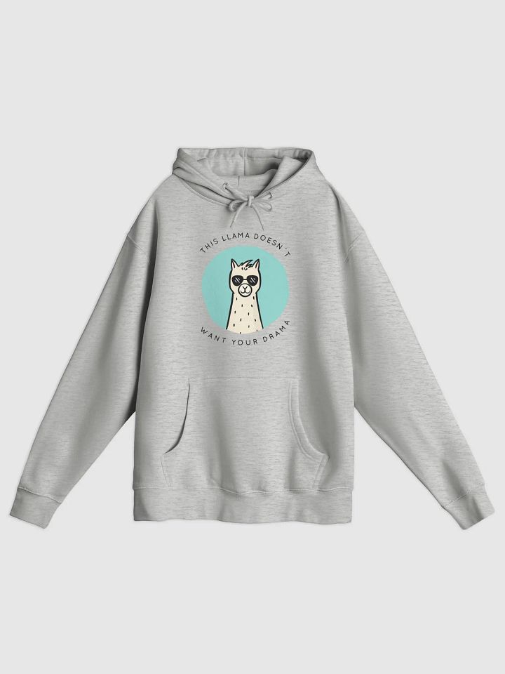No Drama Llama Vibes Premium Hoodie product image (5)