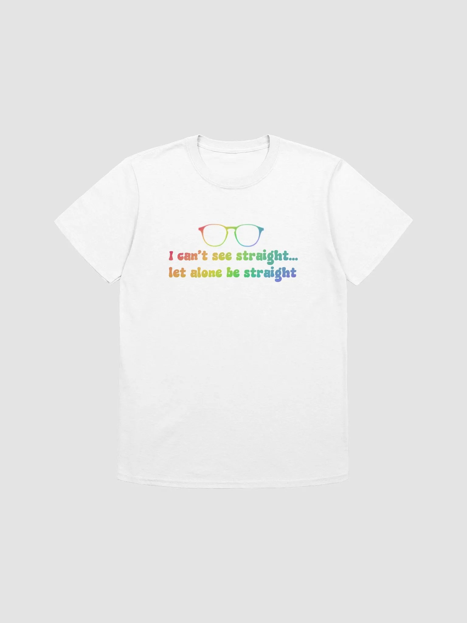 Can't see Straight T-shirt product image (2)