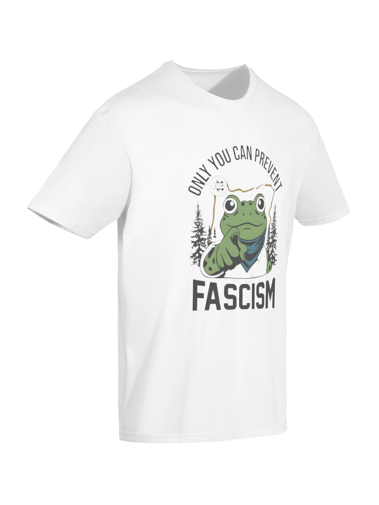 Only You Can Prevent Fascism Portland Frog T-Shirt product image (7)