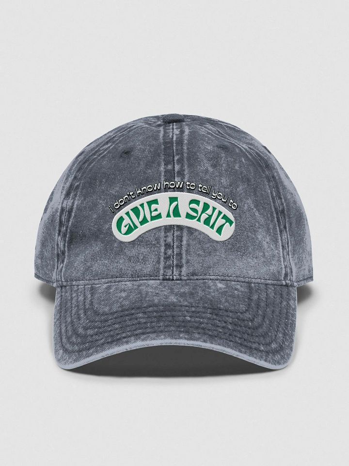 GIVE A SH*T vintage wash dad hat product image (23)