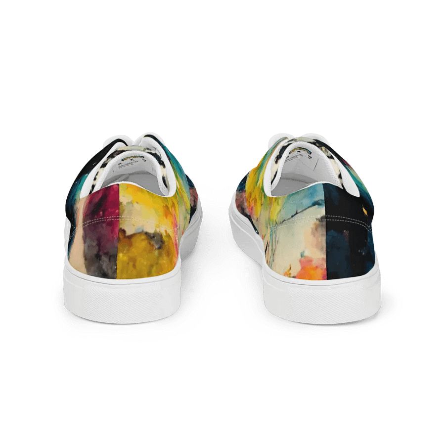 Celestial Night Men's canvas Lace-Up Shoes product image (4)