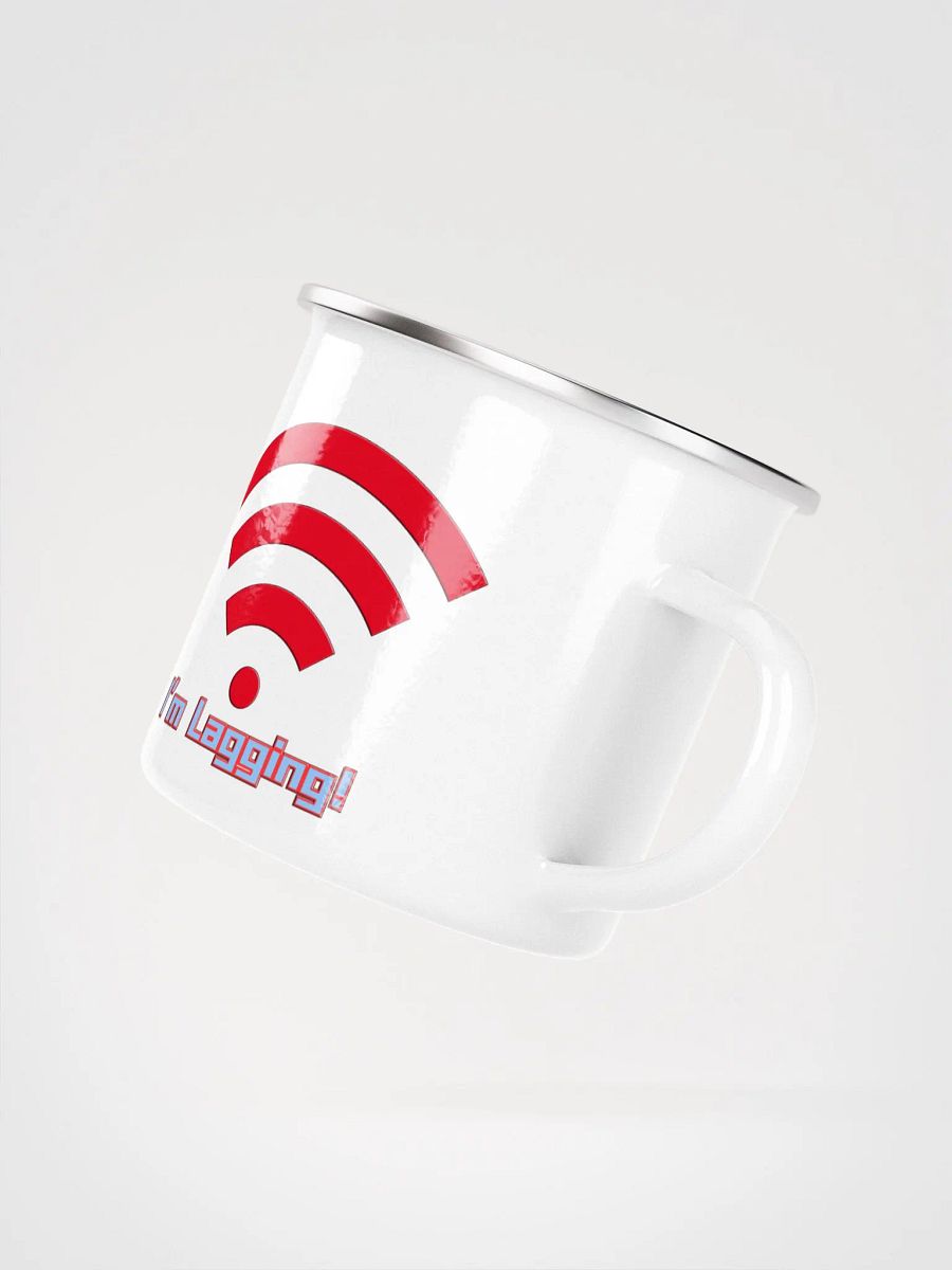 Wi-Fi Lag Enamel Mug product image (3)