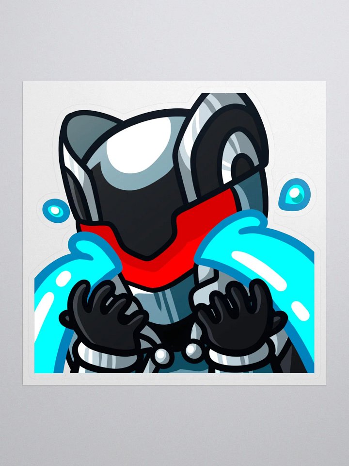 Apex Crying Kiss Cut Sticker product image (1)