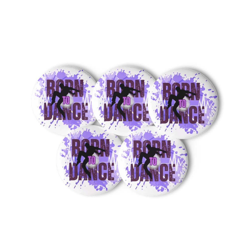 Born to Dance His Silhouette Vibes Pin Set product image (11)